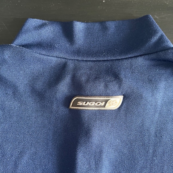 Sugoi 1/4 Zip Cycling Top Men’s M Medium Athletic Long Sleeve Jersey Shirt - Nav - Picture 3 of 3